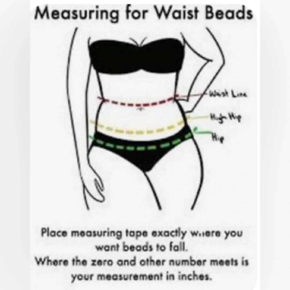 WaistFullofBeads📿📿‼️ I’ve been wearing waistbeads for 4 1/2, and I love them. - Picture 4 of 9